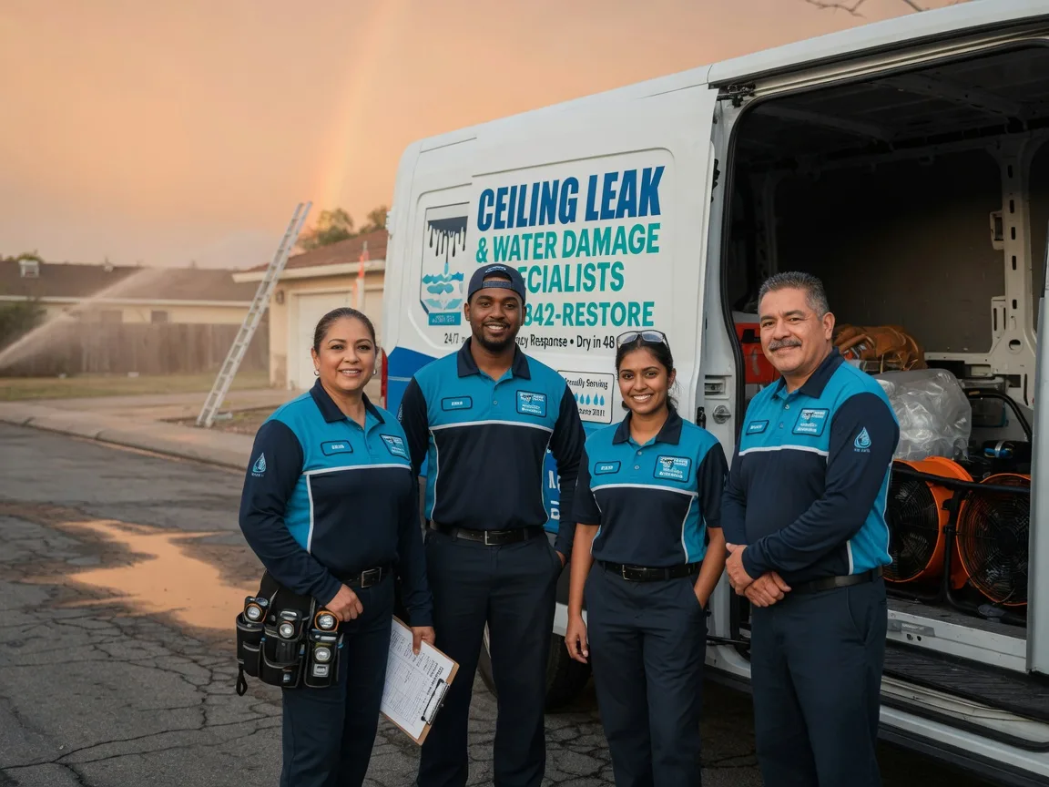 Ceiling Leak Cleanup company in Gwinn, MI