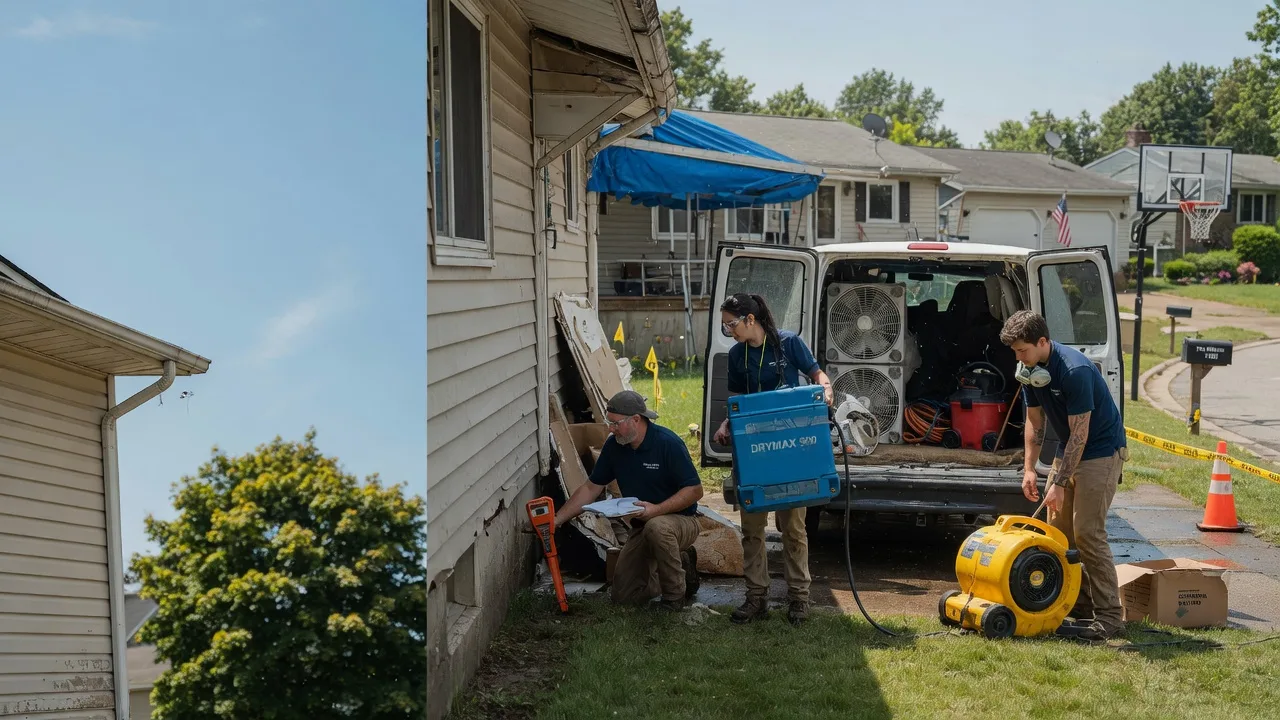 Ceiling Leak Cleanup in Gwinn, MI near me