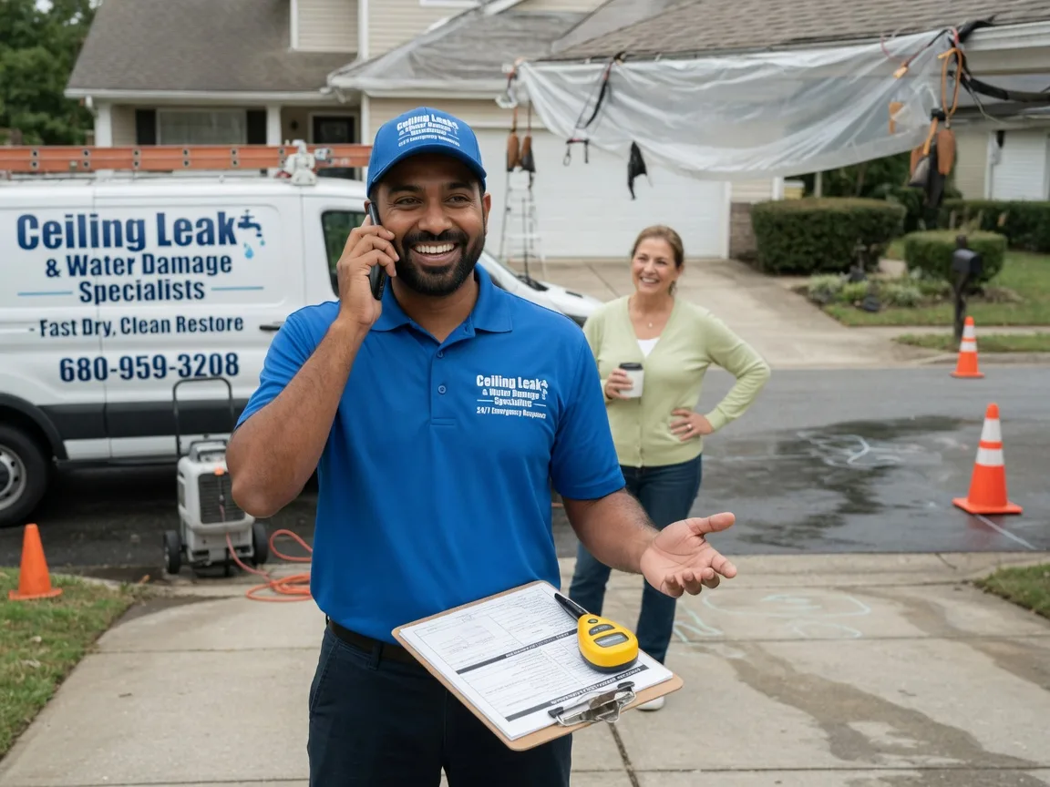 Ceiling Leak Cleanup Gwinn, MI FAQs